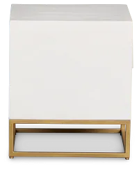 Abby Two-tone Accent Table