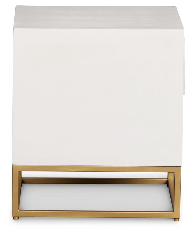 Abby Two-tone Accent Table