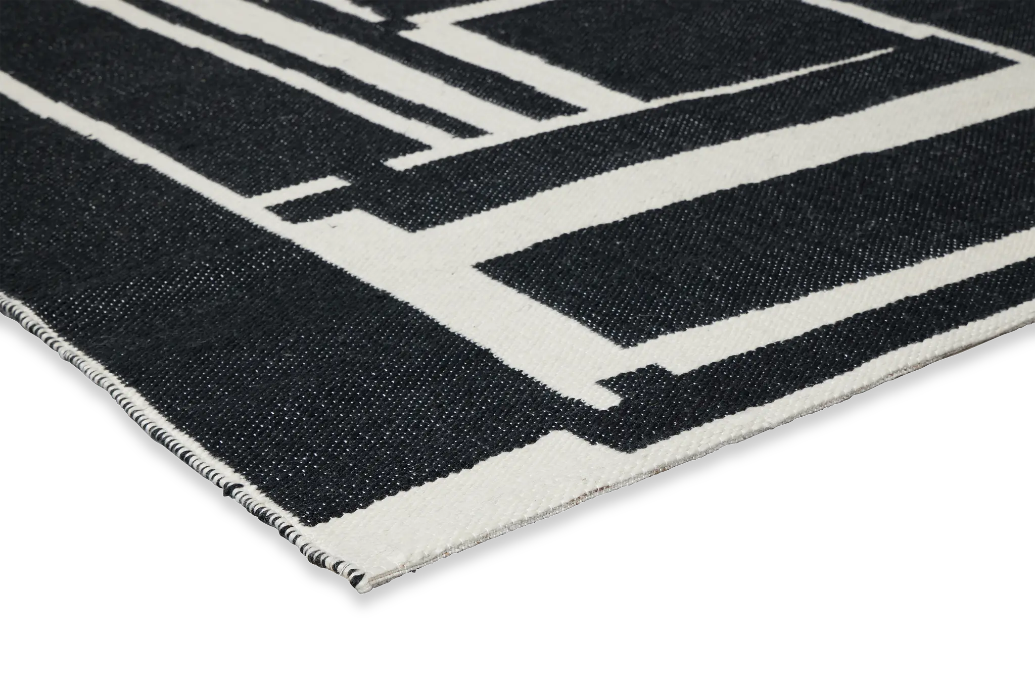 Jumi Black Indoor/outdoor 5x8 Area Rug Jumi Black Indoor/outdoor 5x8 Area Rug