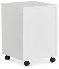 Clark White File Cabinet