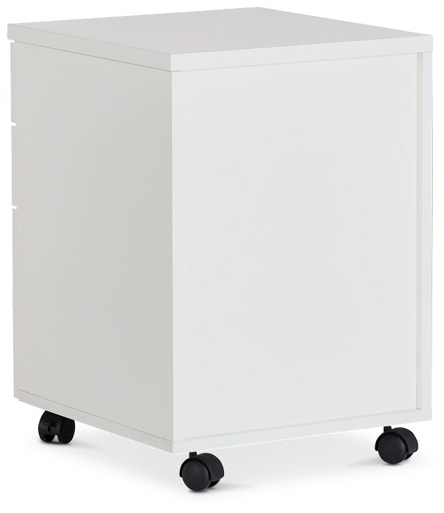 Clark White File Cabinet