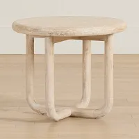 Kairo Light Tone Oval End Table