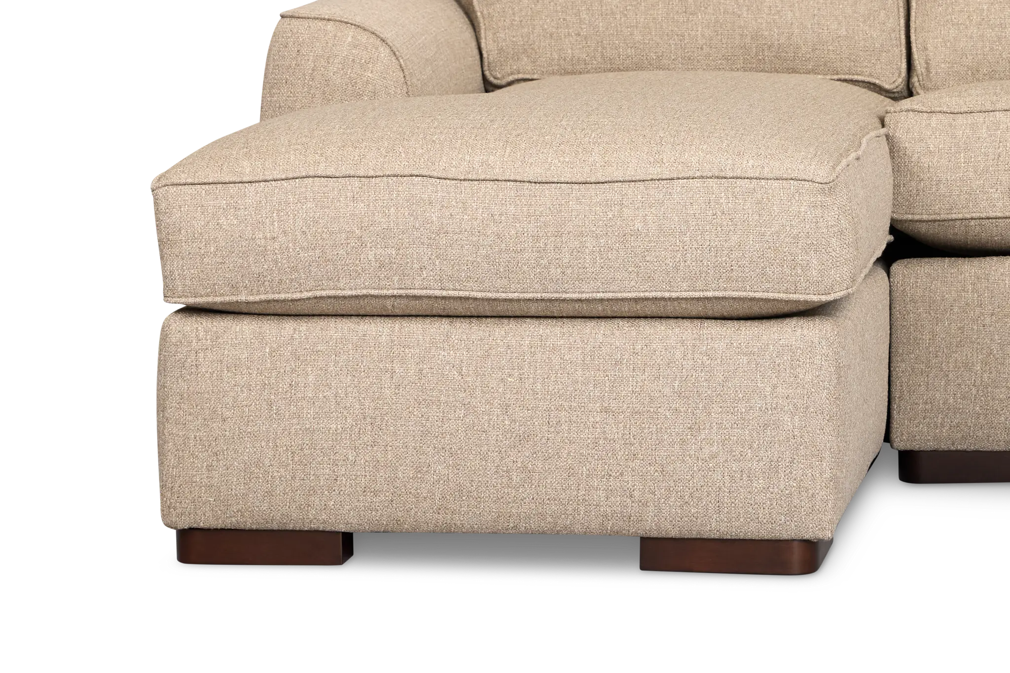 Sinclair Brown Fabric Left Chaise Cooling Memory Foam Sleeper Sectional Sinclair Brown Fabric Left Chaise Cooling Memory Foam Sleeper Sectional