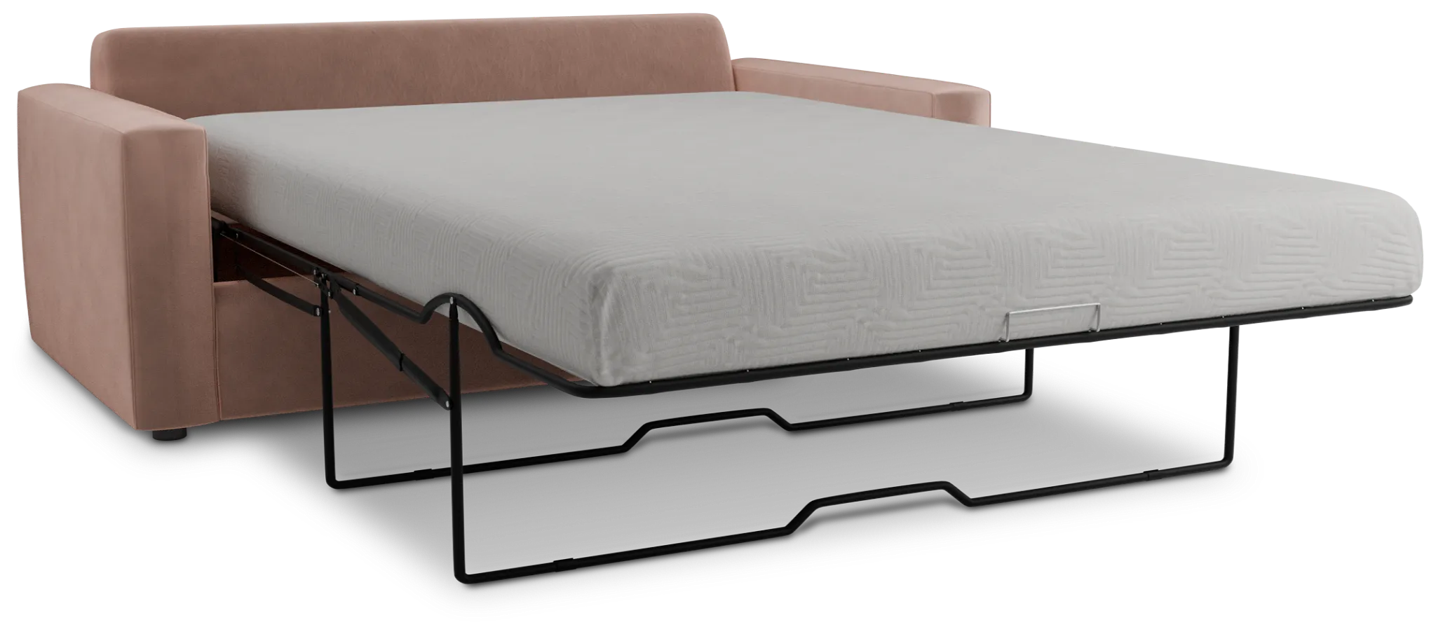 Siesta Joya Light Pink Fabric Memory Foam Sleeper