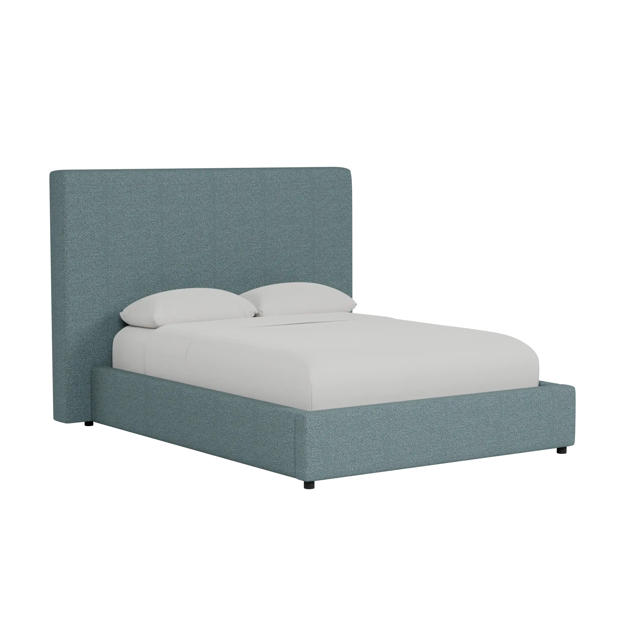 Grayton Sutton Blue 54" Upholstered Platform Bed Grayton Sutton Blue 54" Upholstered Platform Bed