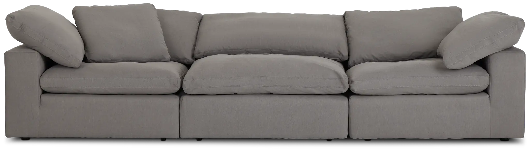 Nixon Light Gray Fabric 3-piece Modular Sofa Nixon Light Gray Fabric 3-piece Modular Sofa