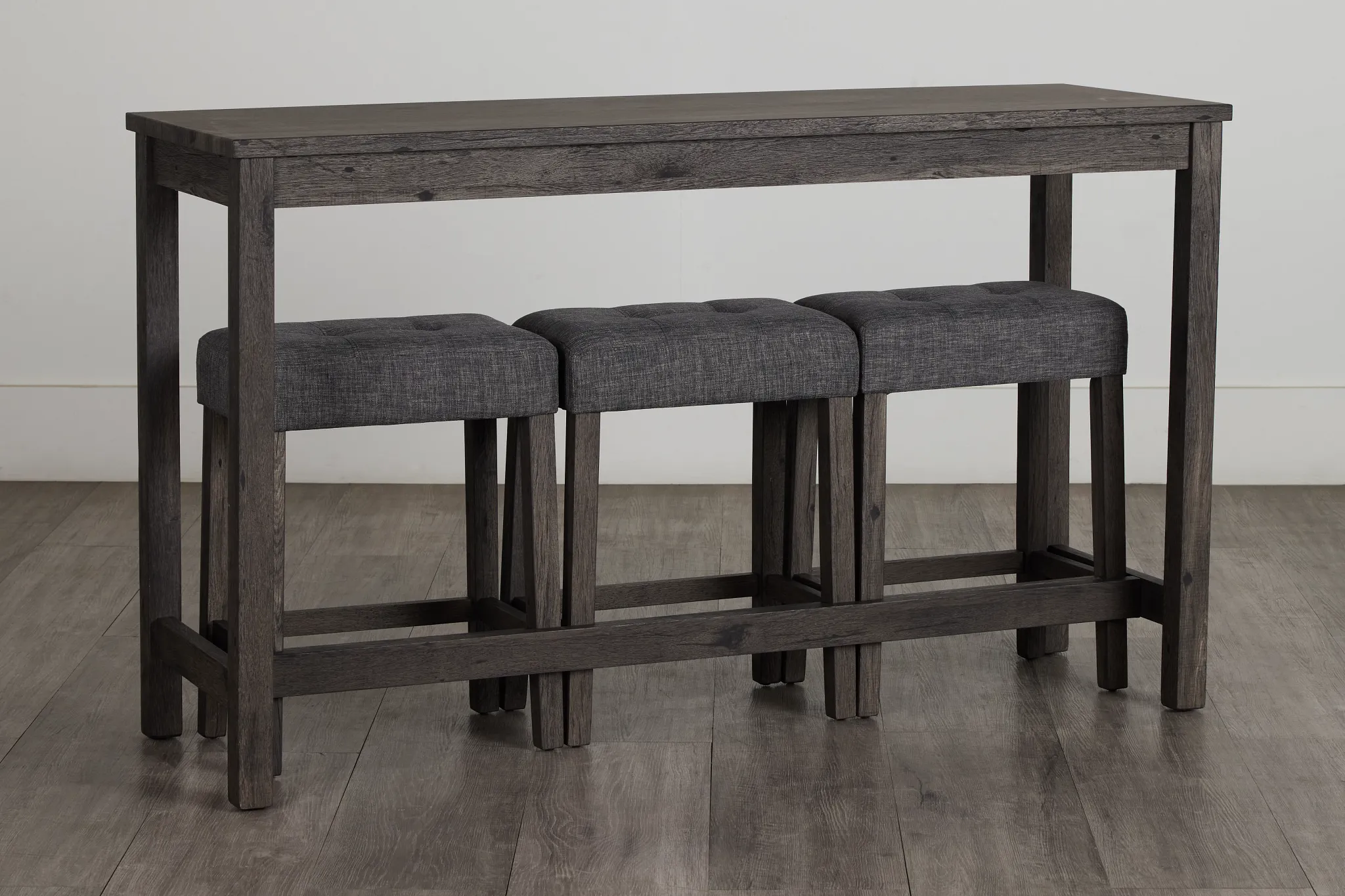 Robin Dark Tone High Table & 3 Barstools