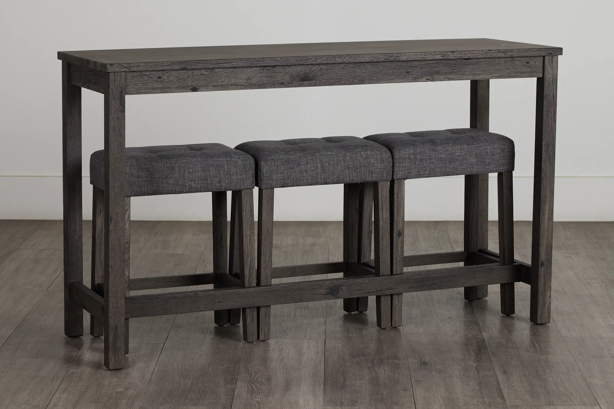 Robin Dark Tone High Table & 3 Barstools Robin Dark Tone High Table & 3 Barstools