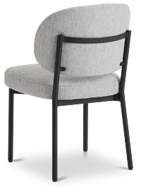 Chicago Light Gray Upholstered Side Chair