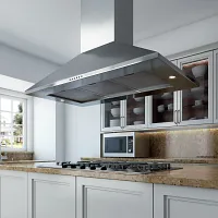 Xo Appliance 36 Series Stainless Steel 36" Island Vent Hood