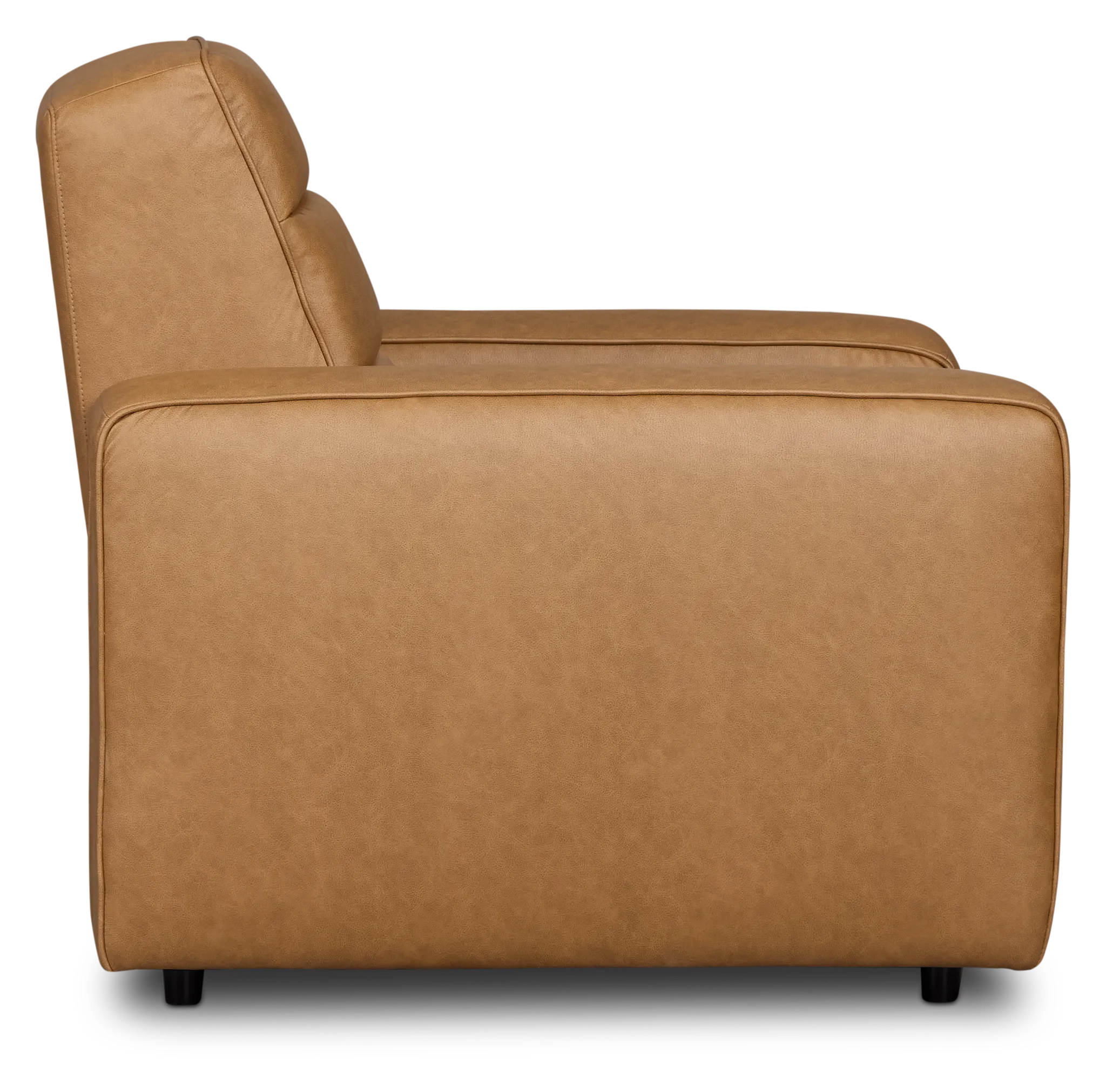 Sawyer Light Brown Micro Power Recliner