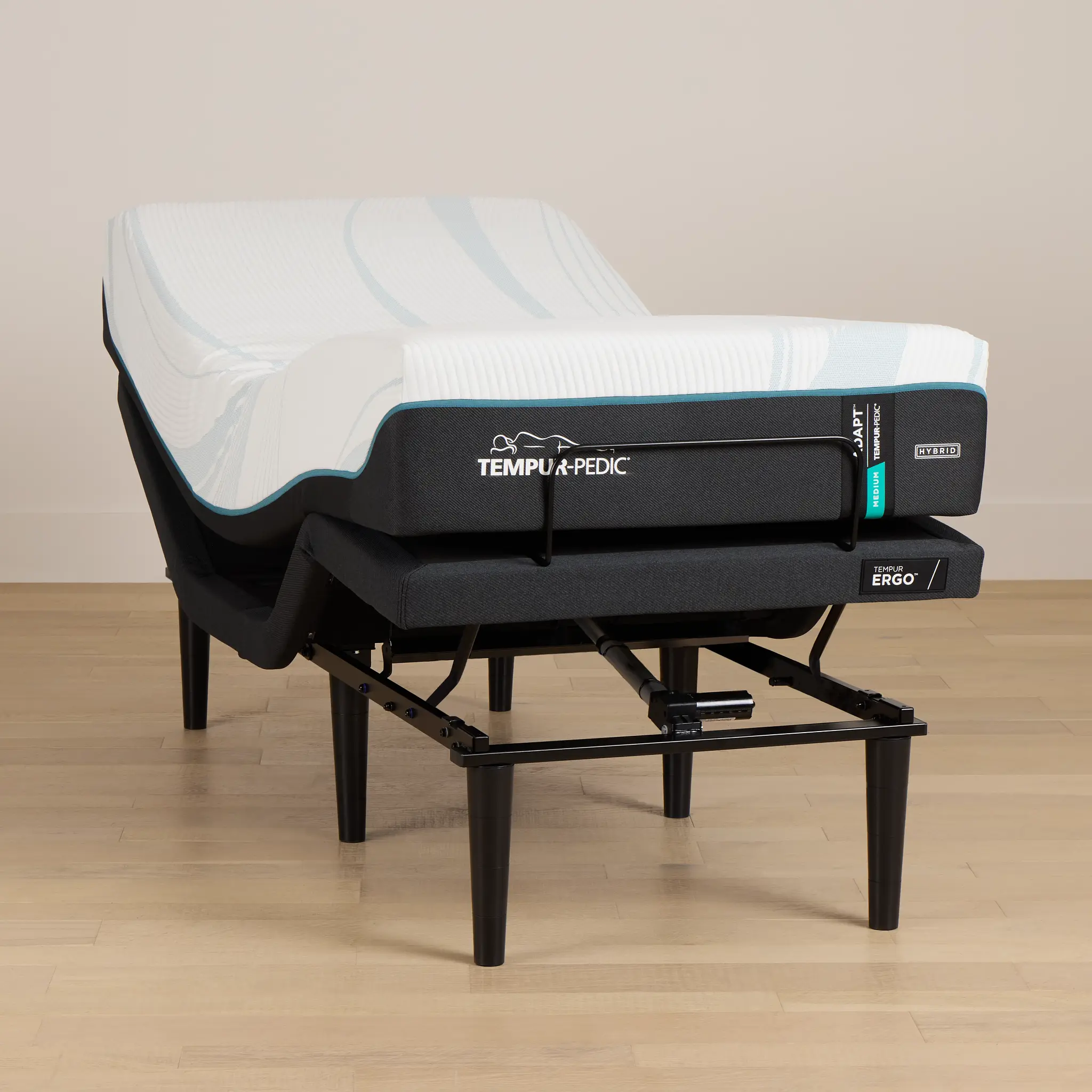 Tempur-pedic Tempur-adapt Medium Hybrid Ergo 3.0 Adjustable Mattress Set Tempur-pedic Tempur-adapt Medium Hybrid Ergo 3.0 Adjustable Mattress Set