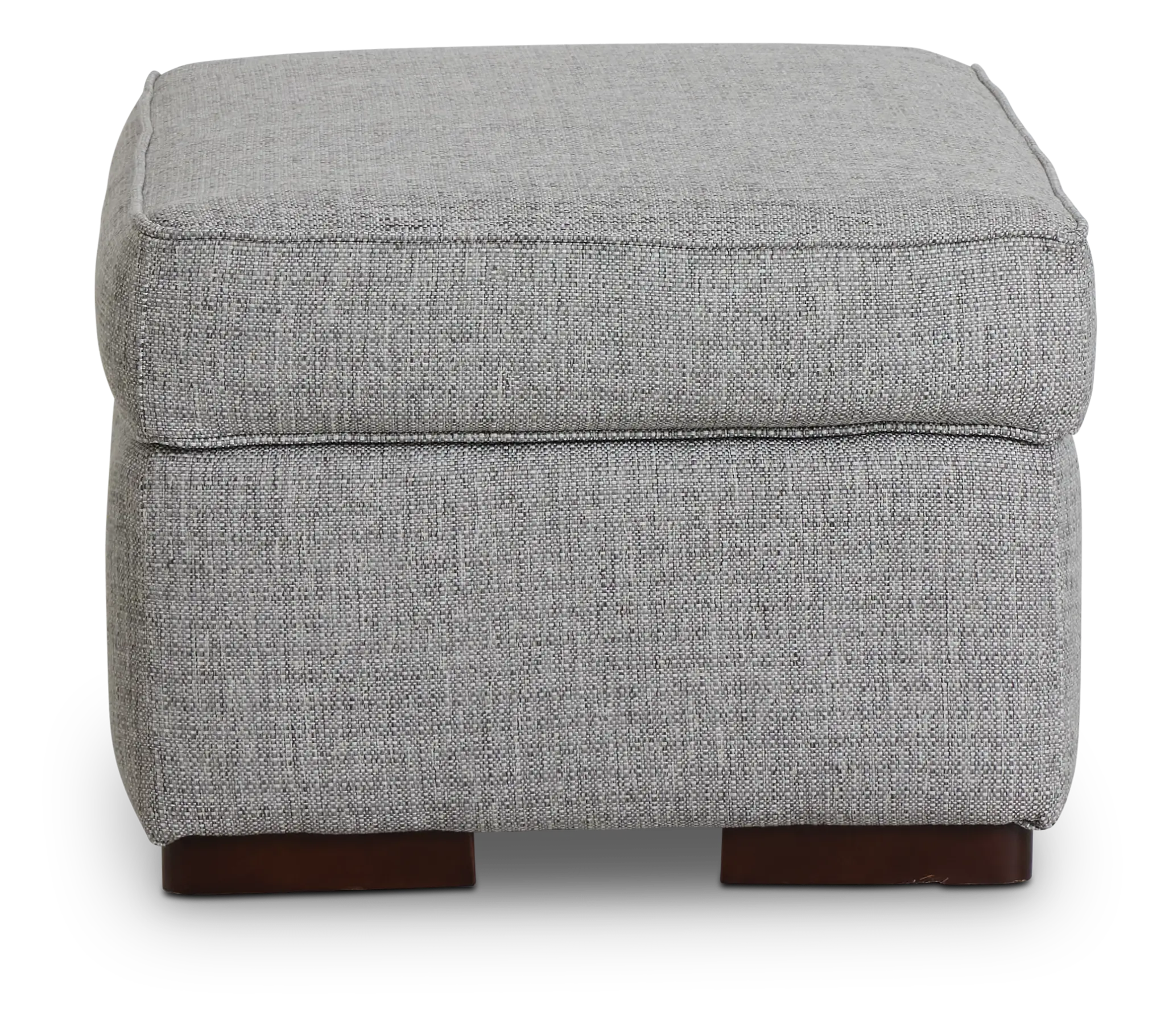 Austin Gray Fabric Ottoman Austin Gray Fabric Ottoman
