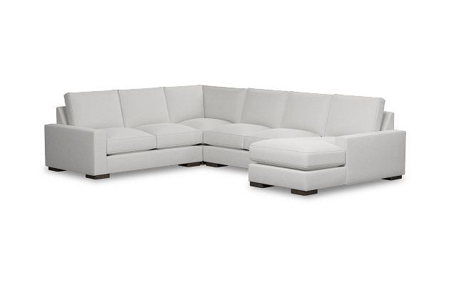 Edgewater Victory Ivory Medium Right Chaise Sectional