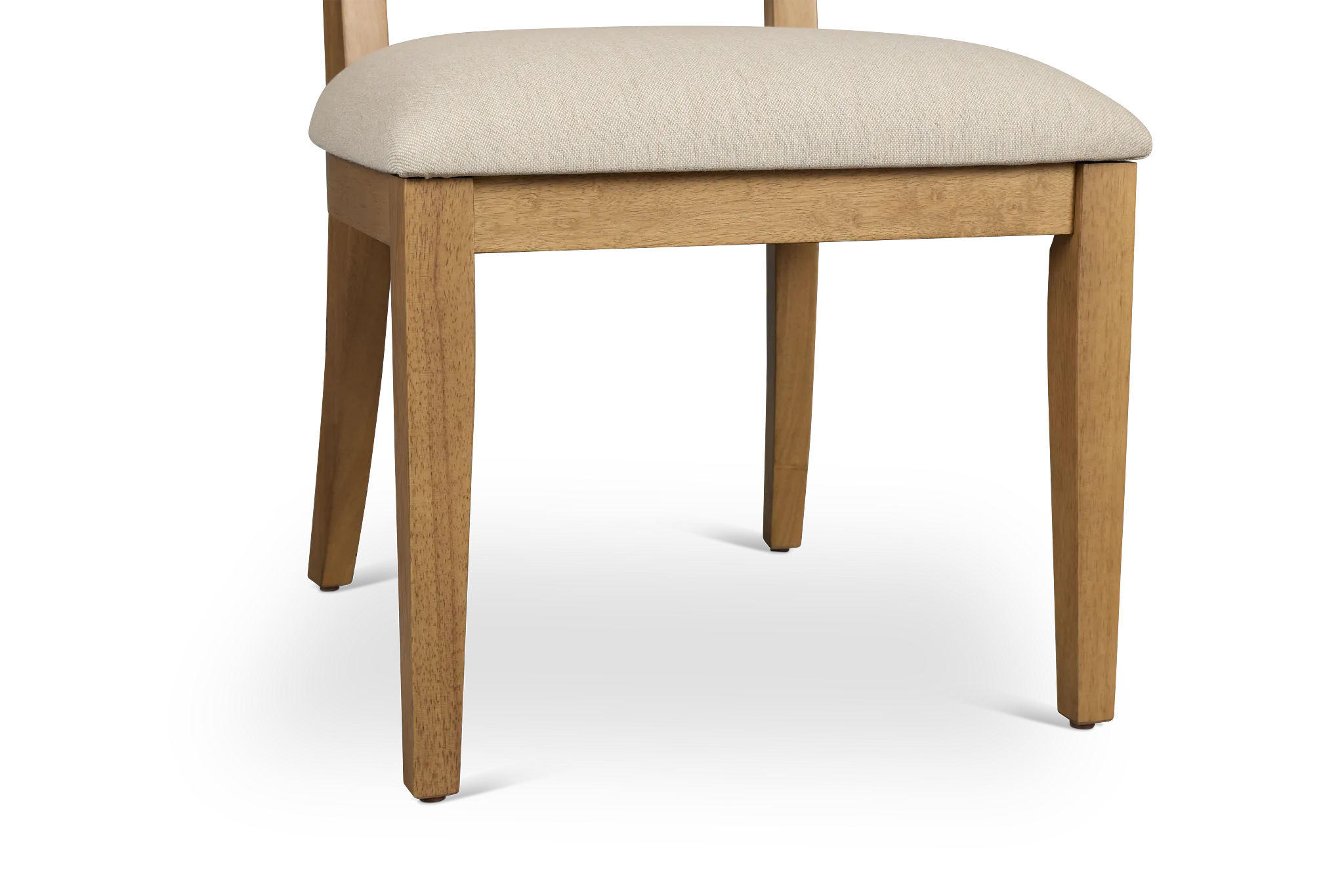 Tahoe Light Tone Slat Upholstered Side Chair