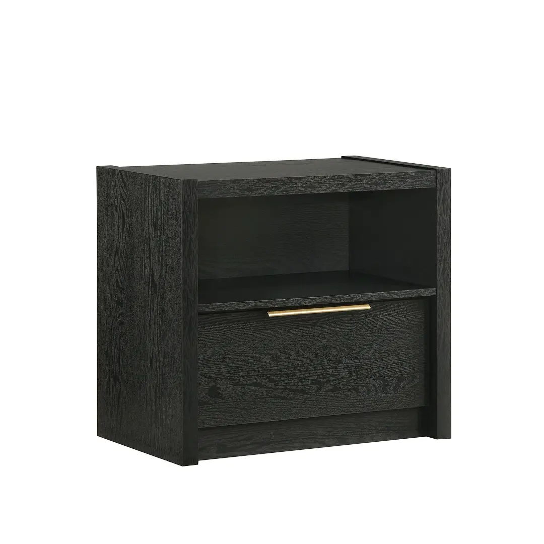 Finian Black Nightstand Finian Black Nightstand