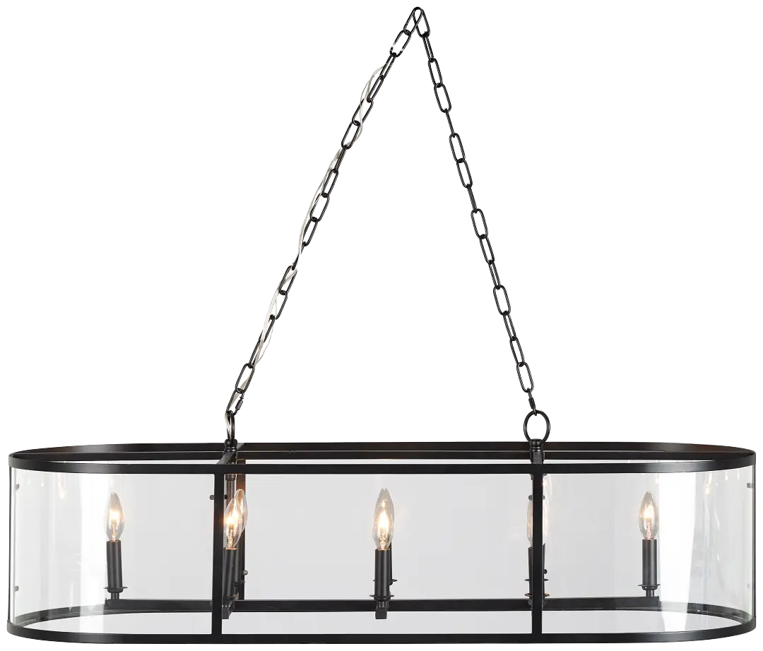 Bodhi Black Glass Chandelier Bodhi Black Glass Chandelier