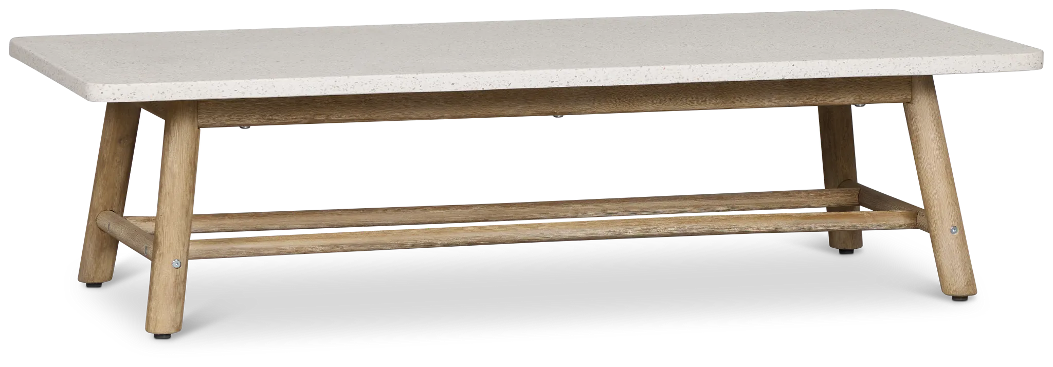 Azure Light Tone Rect Coffee Table