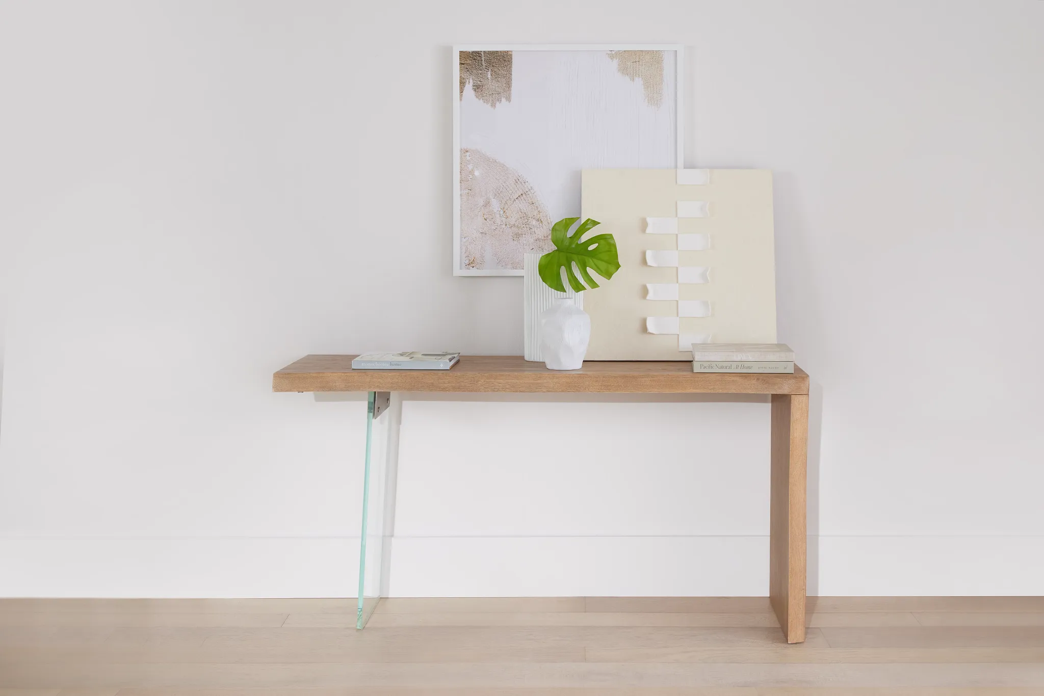 Haven Light Tone Console Table