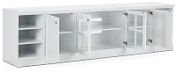 Newport White 108" Tv Stand
