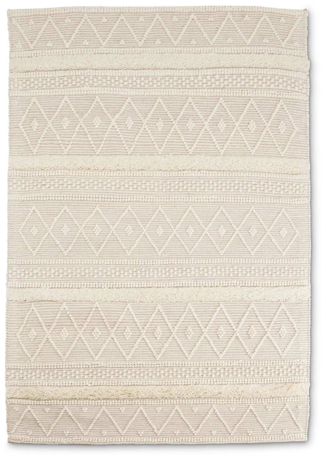 Arles White 5x8 Area Rug Arles White 5x8 Area Rug