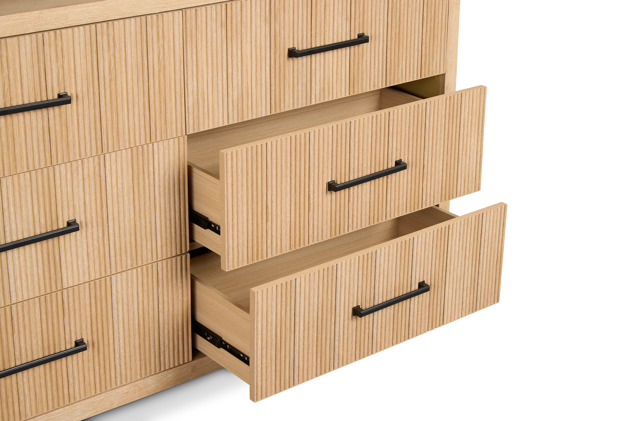 Lyndie Light Tone Dresser & Mirror