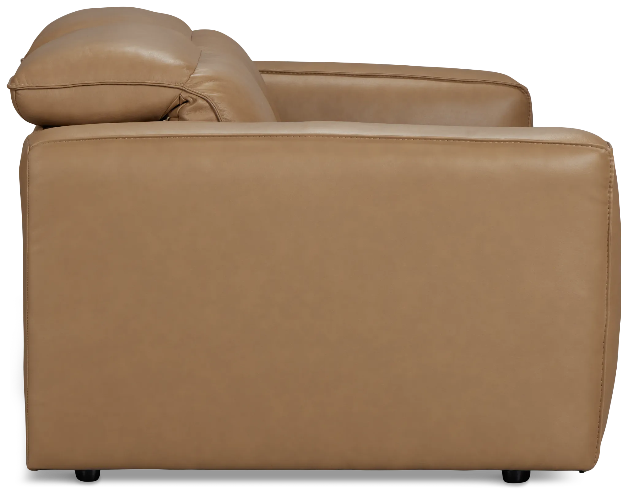 Ryland Brown Lthr/vinyl Power Reclining Sofa