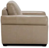 Lincoln Taupe Lthr/vinyl Chair