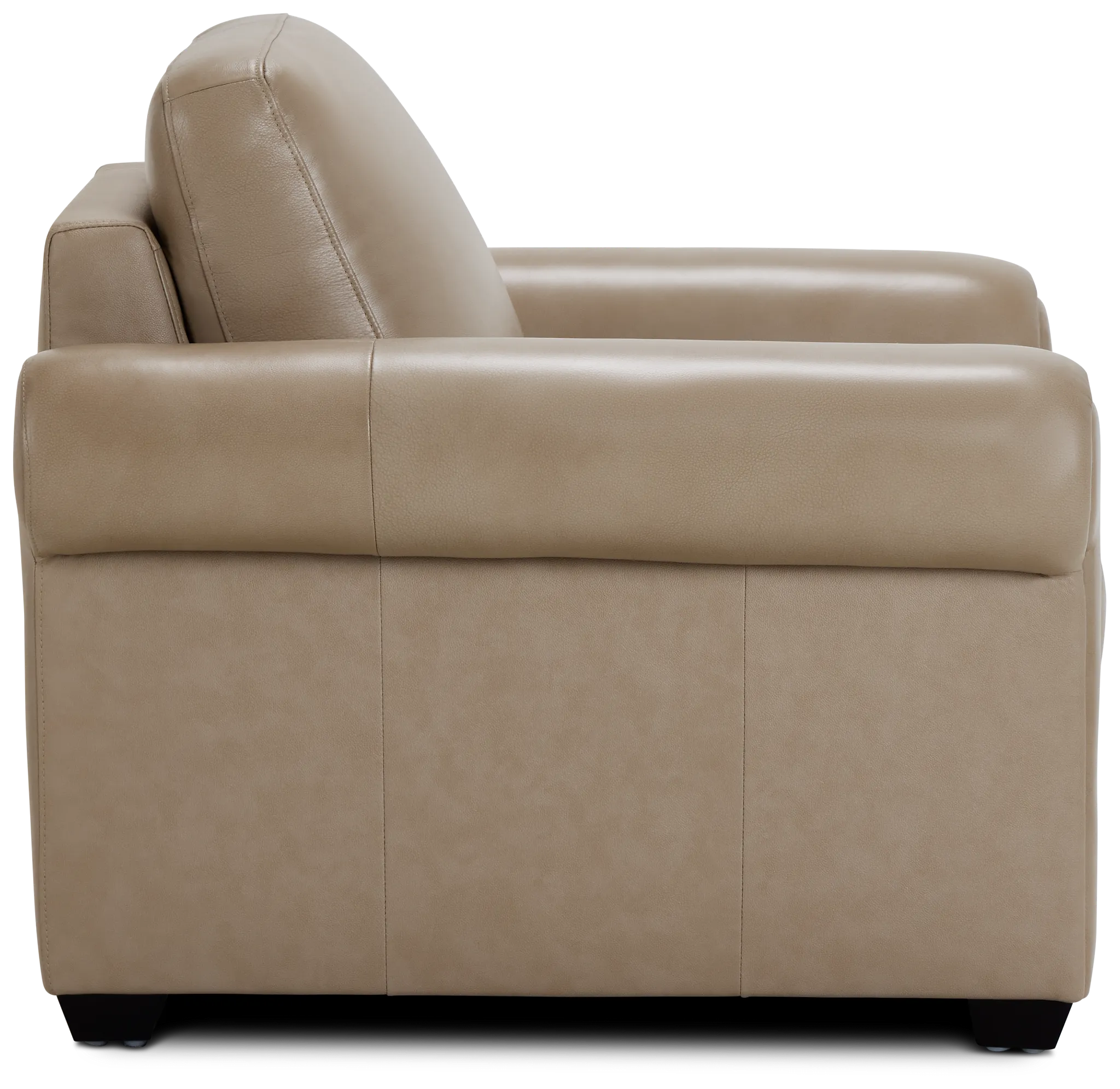 Lincoln Taupe Lthr/vinyl Chair