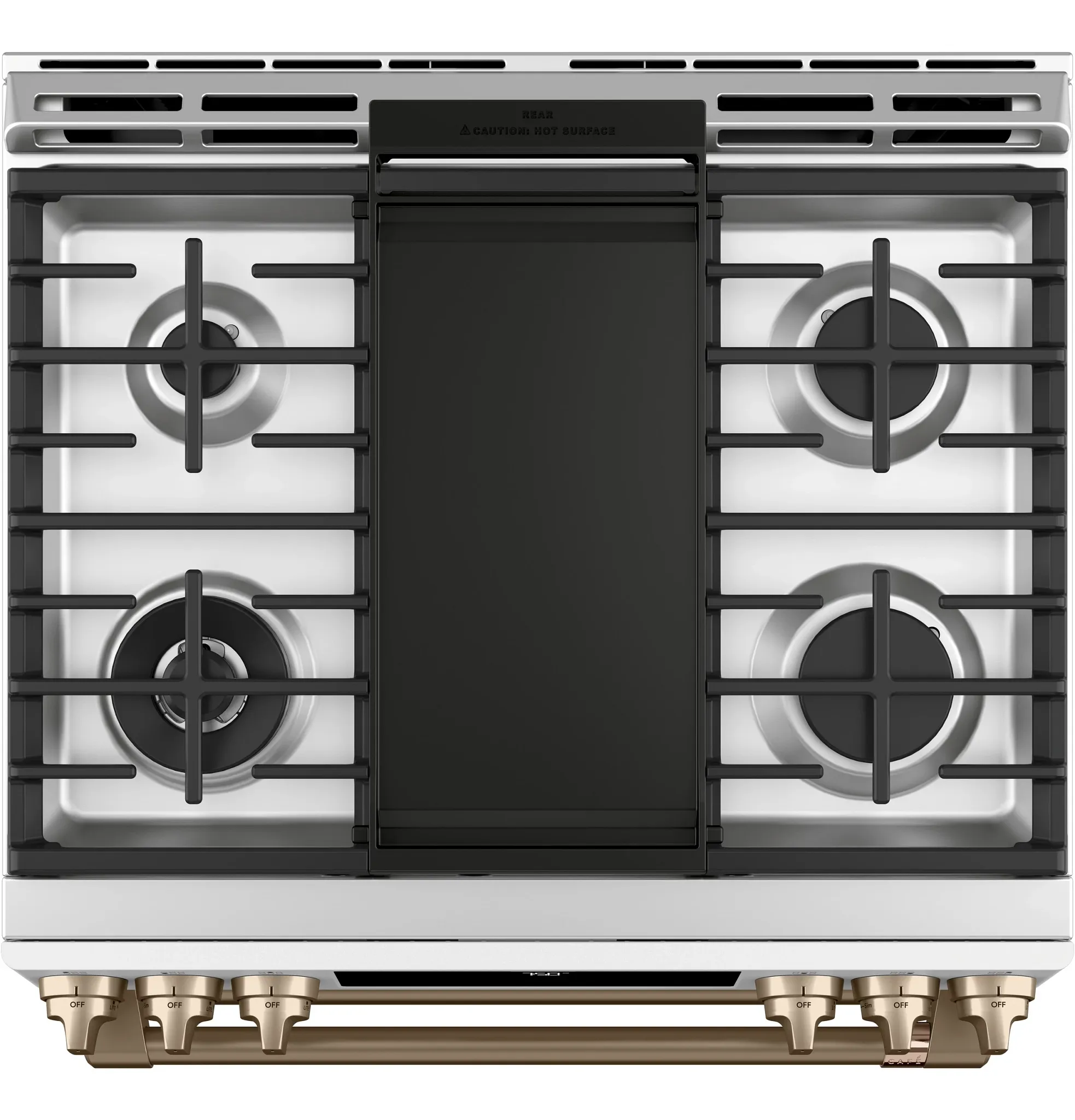 Cafe 750 Series White 30" Gas Range