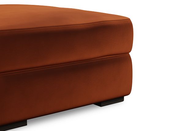 Edgewater Joya Orange Ottoman