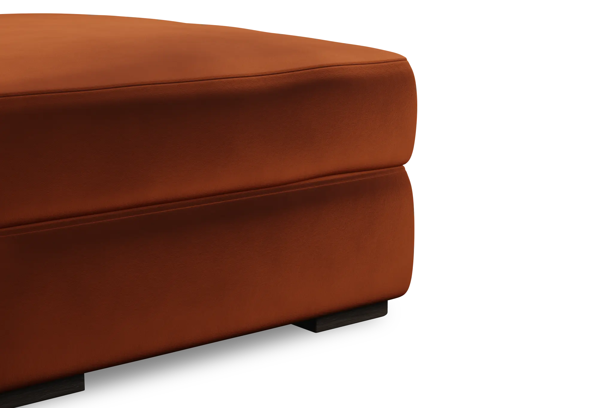 Edgewater Joya Orange Ottoman Edgewater Joya Orange Ottoman