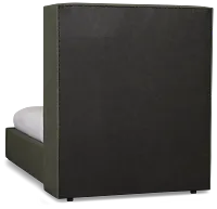 Captiva Sutton Green 60" Upholstered Shelter Bed