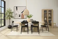 Blyth Light Tone 2-door Bookcase