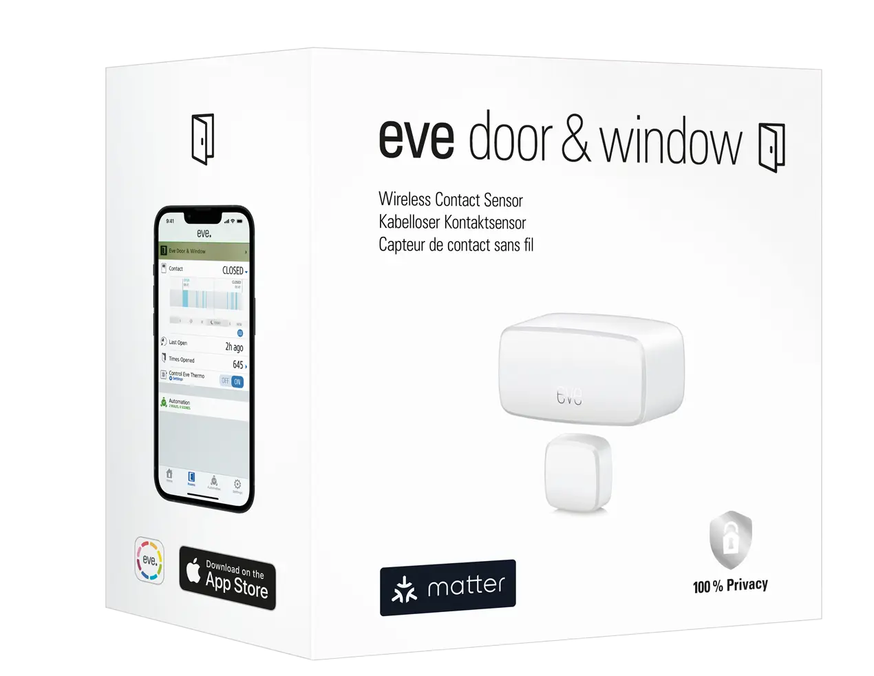 Eve White Door & Window Security Eve White Door & Window Security