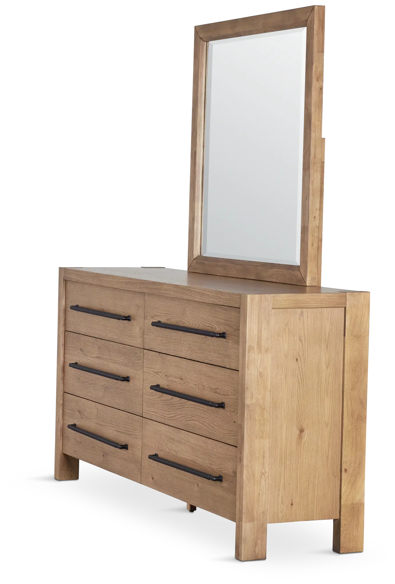 Tahoe Light Tone Dresser & Mirror Tahoe Light Tone Dresser & Mirror