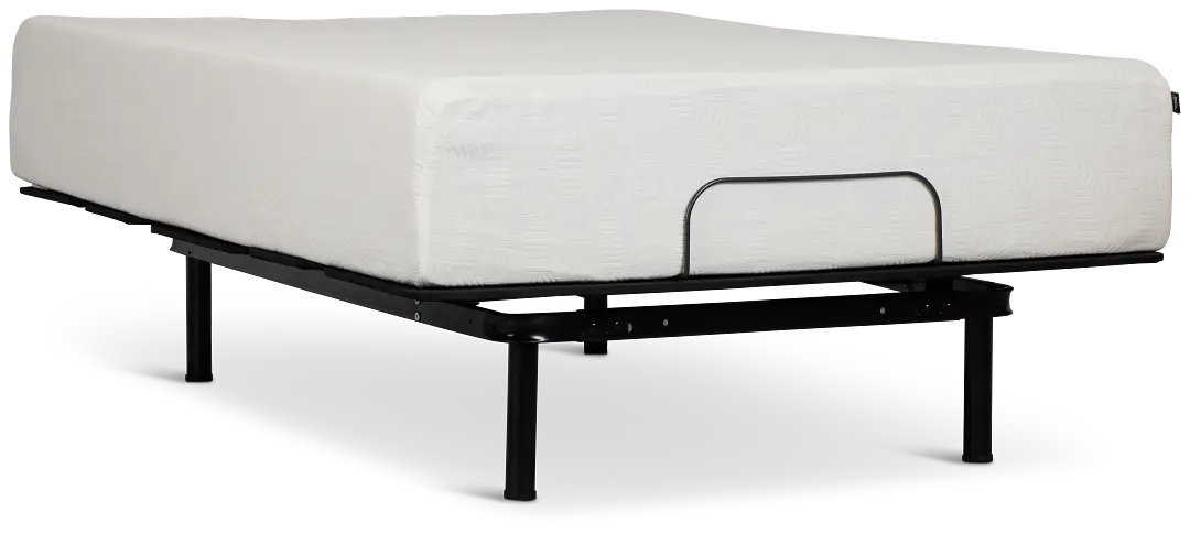 Rest & Renew By Zinus Gel Memory Foam Mattress 14" Plush Slat Adjustable Mattress Set Rest & Renew By Zinus Gel Memory Foam Mattress 14" Plush Slat Adjustable Mattress Set