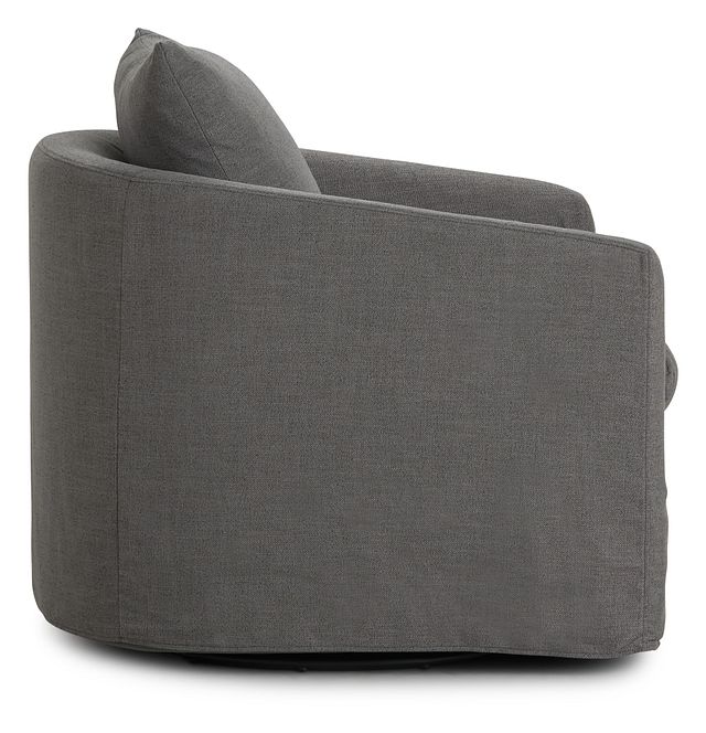 Willow Gray Fabric Swivel Chair (3)