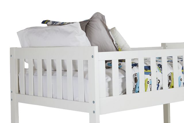 Bailey White Bunk Bed