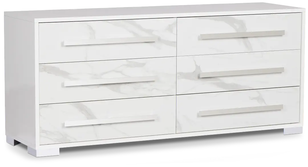 Modena White Dresser Modena White Dresser