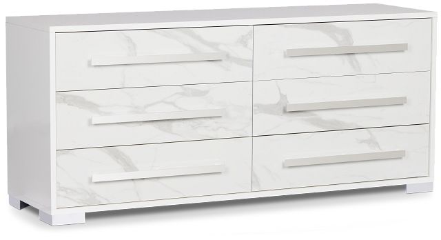 Modena White Dresser