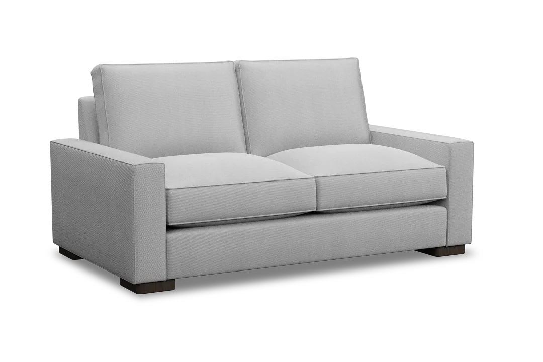 Edgewater Delray Light Gray Loveseat
