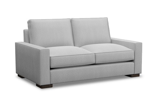 Edgewater Delray Light Gray Loveseat