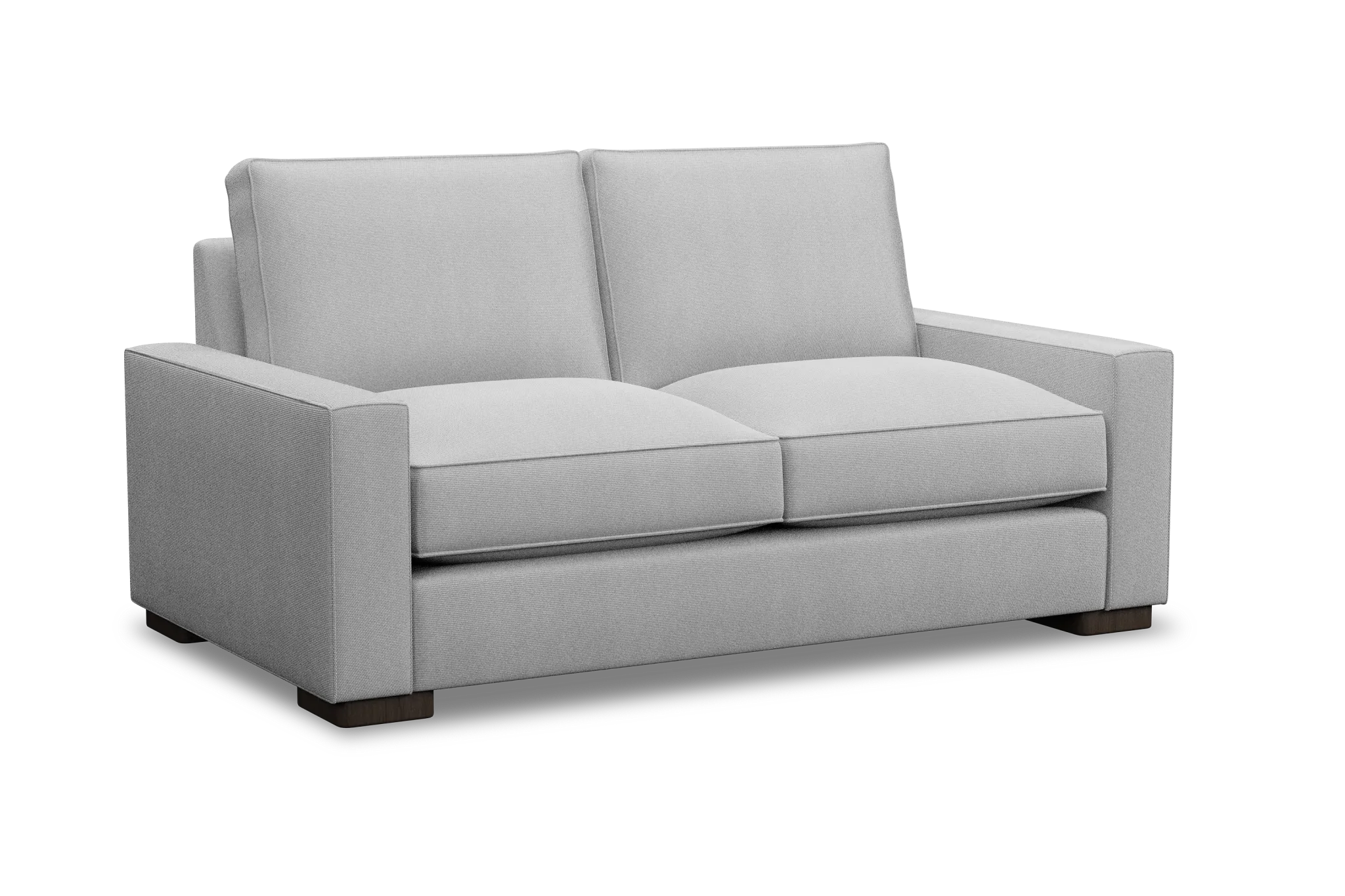 Edgewater Delray Light Gray Loveseat