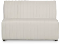 Tifton Light Beige Upholstered Dining Bench