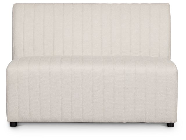 Tifton Light Beige Upholstered Dining Bench