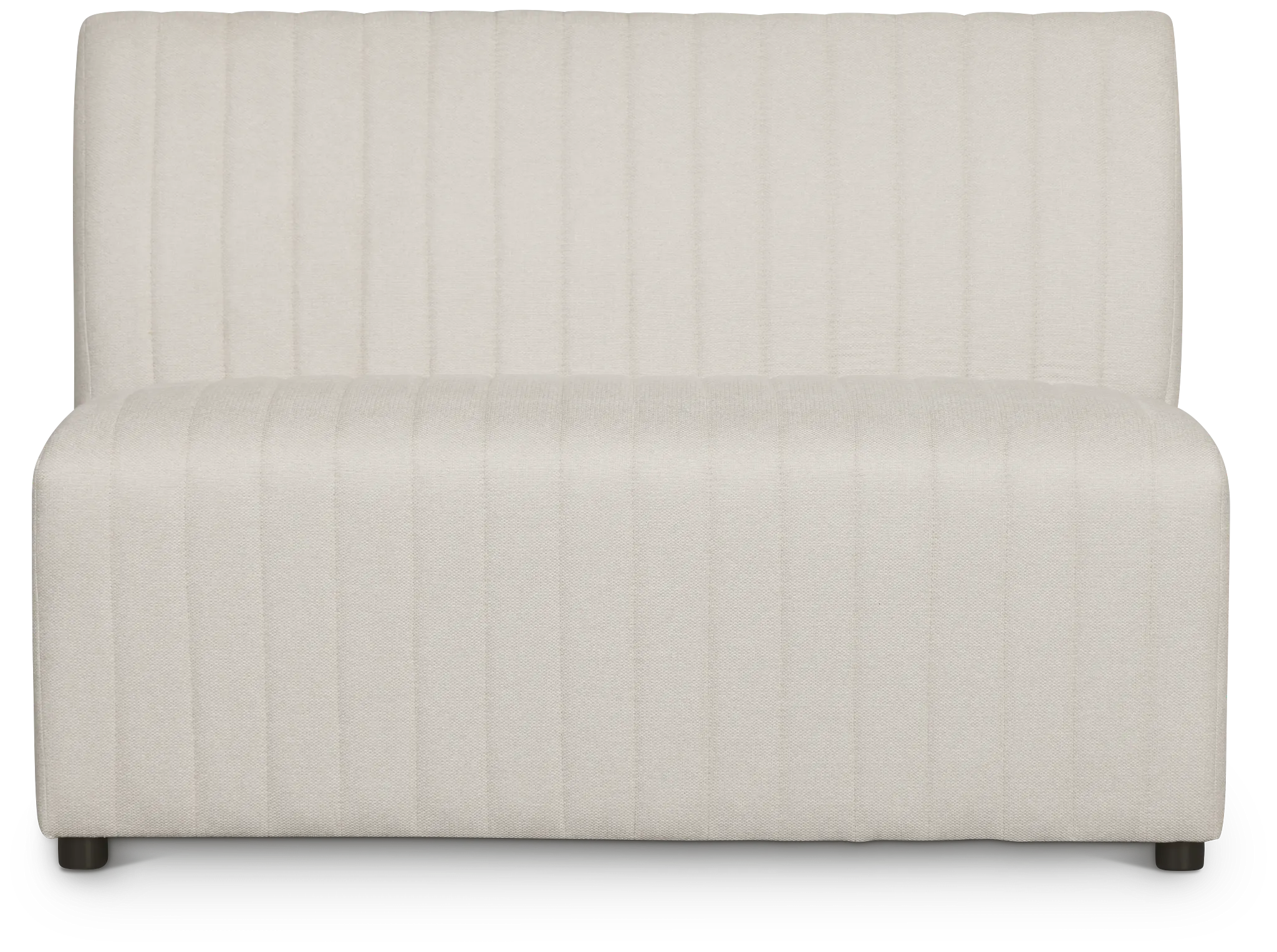 Tifton Light Beige Upholstered Dining Bench