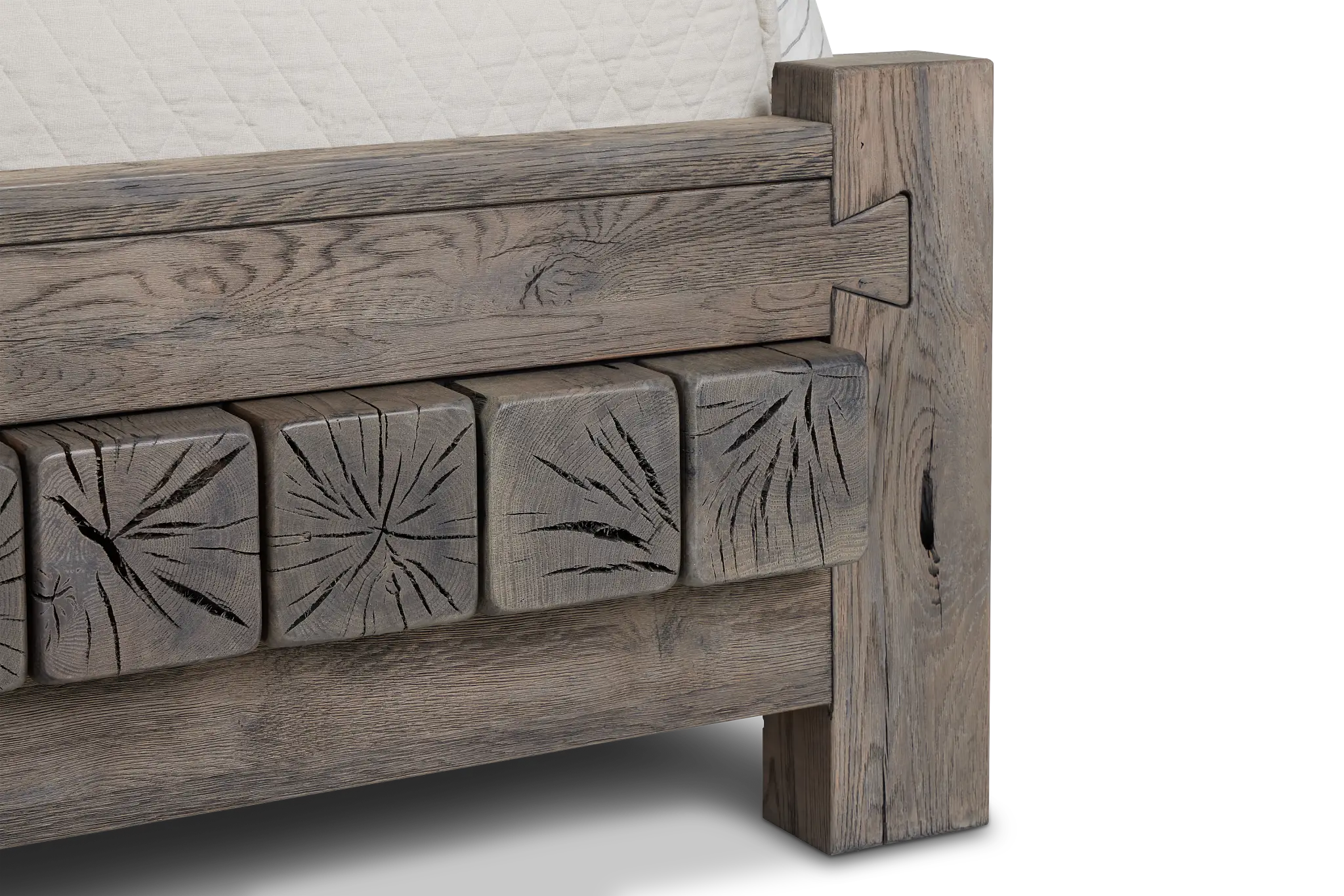 Salt Lake Gray Platform Bed Salt Lake Gray Platform Bed