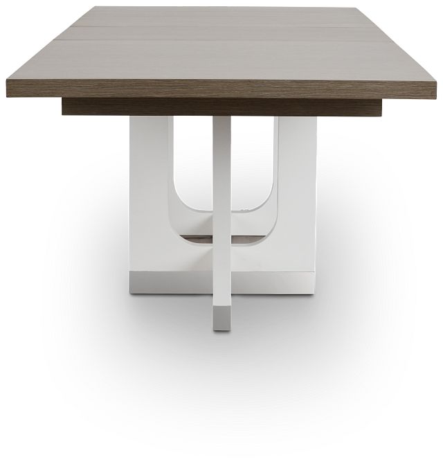 Marley Light Tone Rect Table