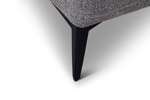 Alina Dark Gray Fabric Medium Left Chaise Sectional